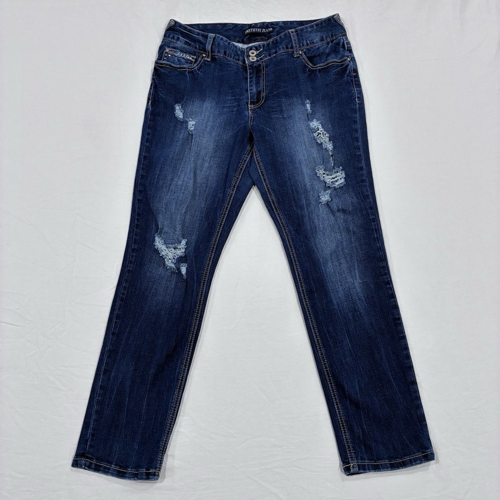Women's Amethyst Skinny Jeans Size 9/10 Dark‎ Wash